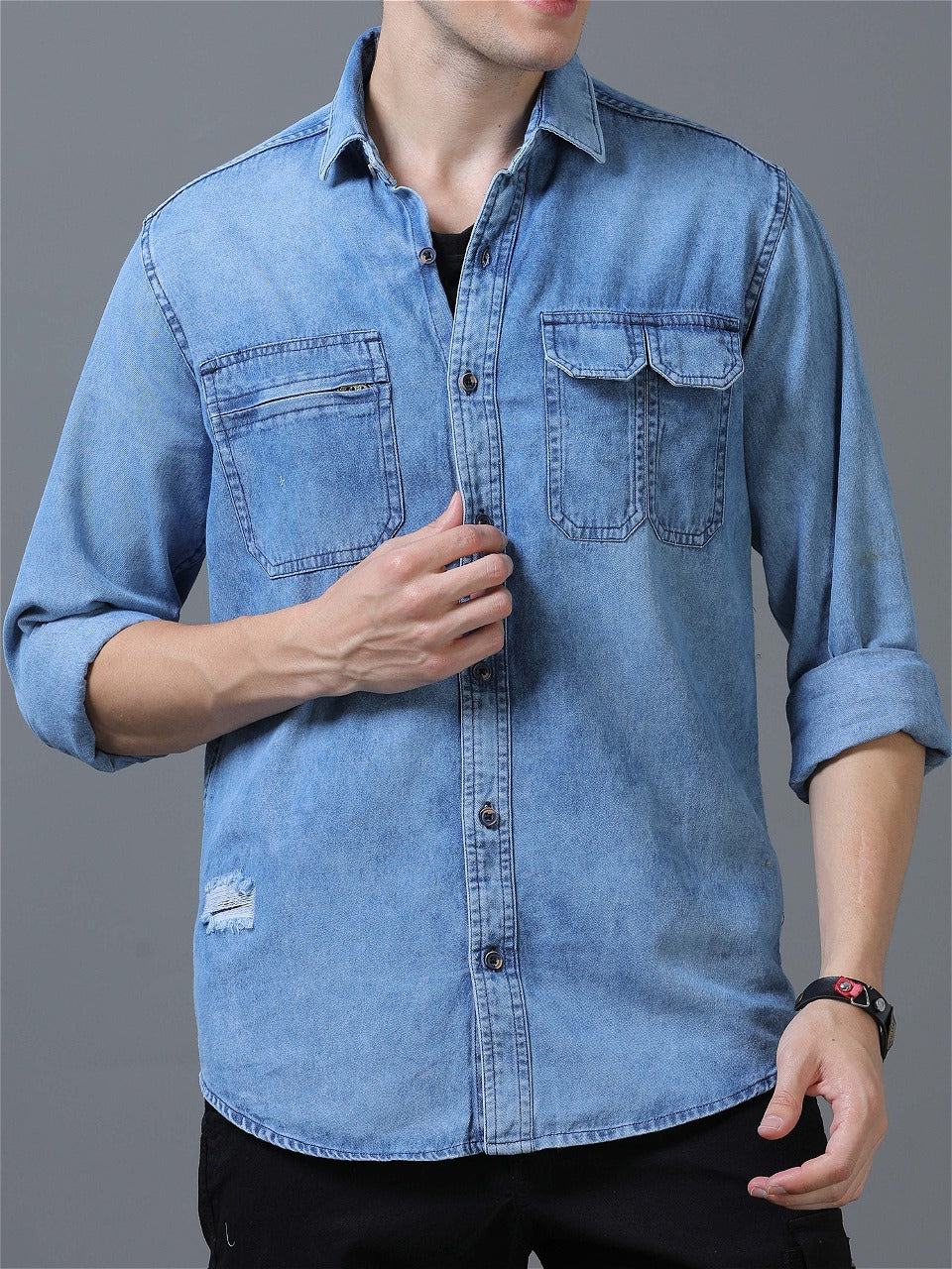 Ice Denim Shirt - Main Image