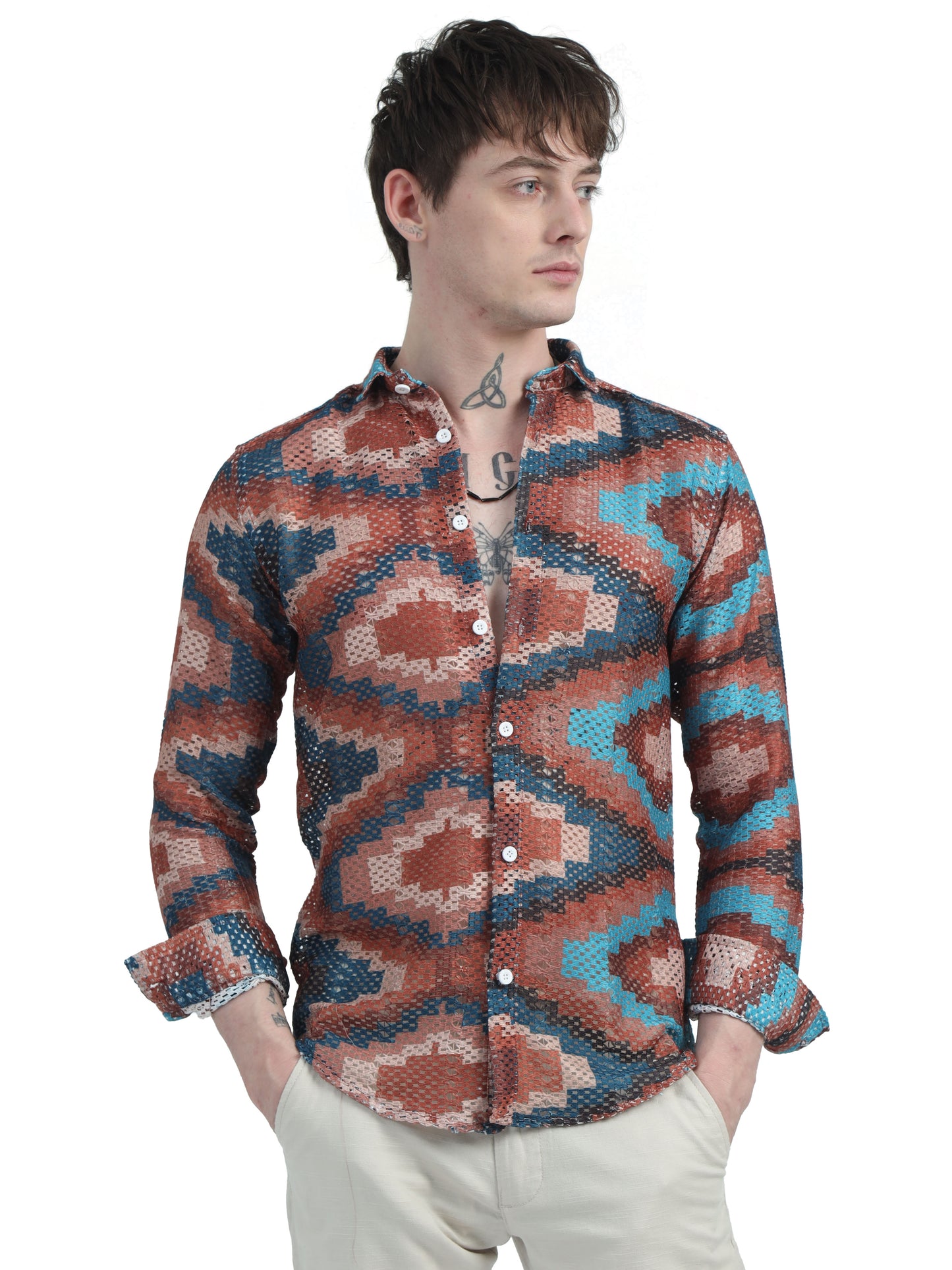 Zig-Zag Flair Shirt