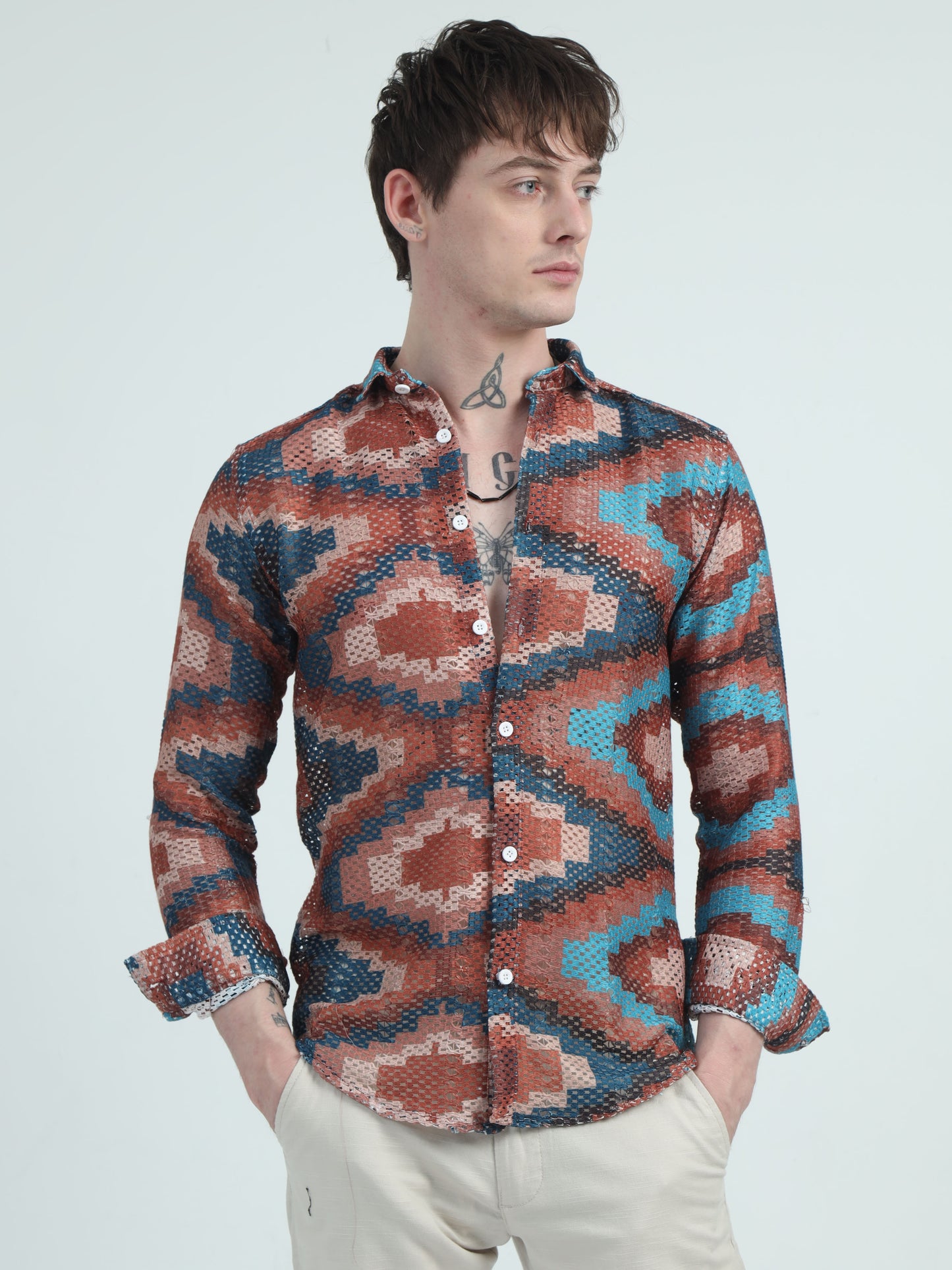 Zig-Zag Flair Shirt