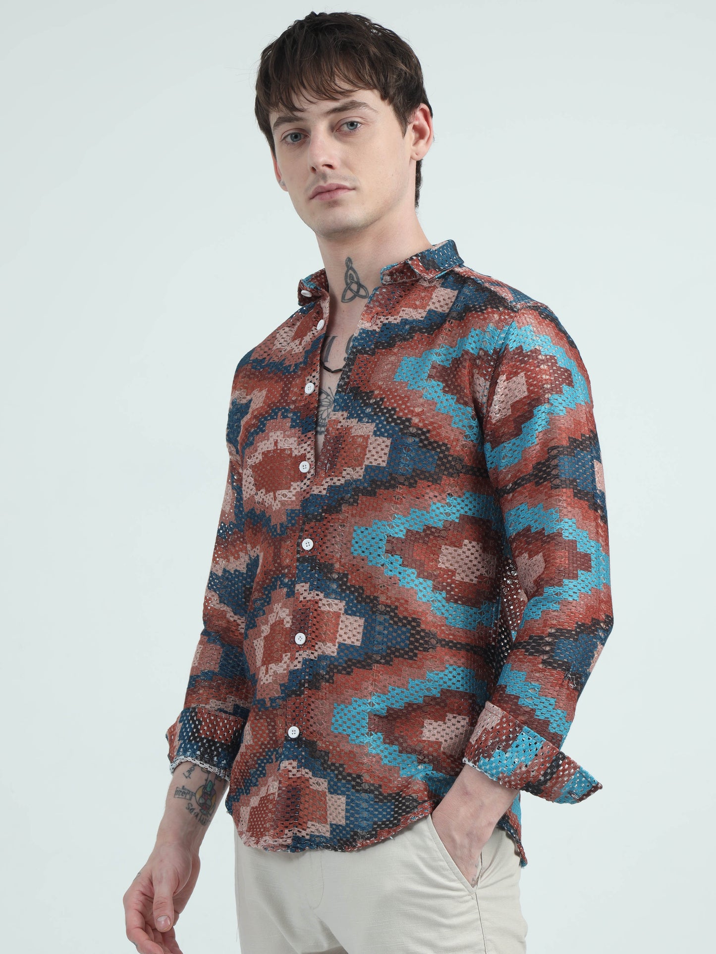 Zig-Zag Flair Shirt