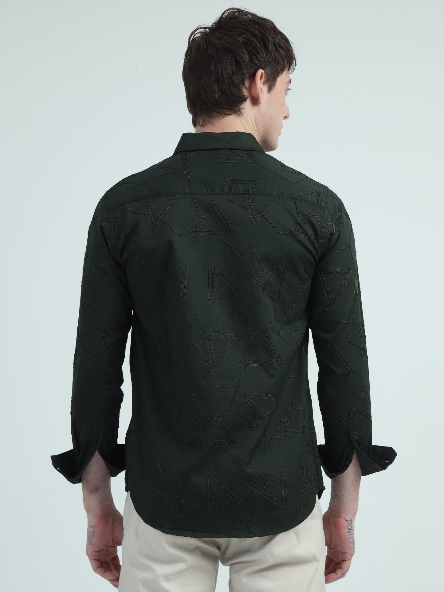 Bottle Green Elegance Shirt