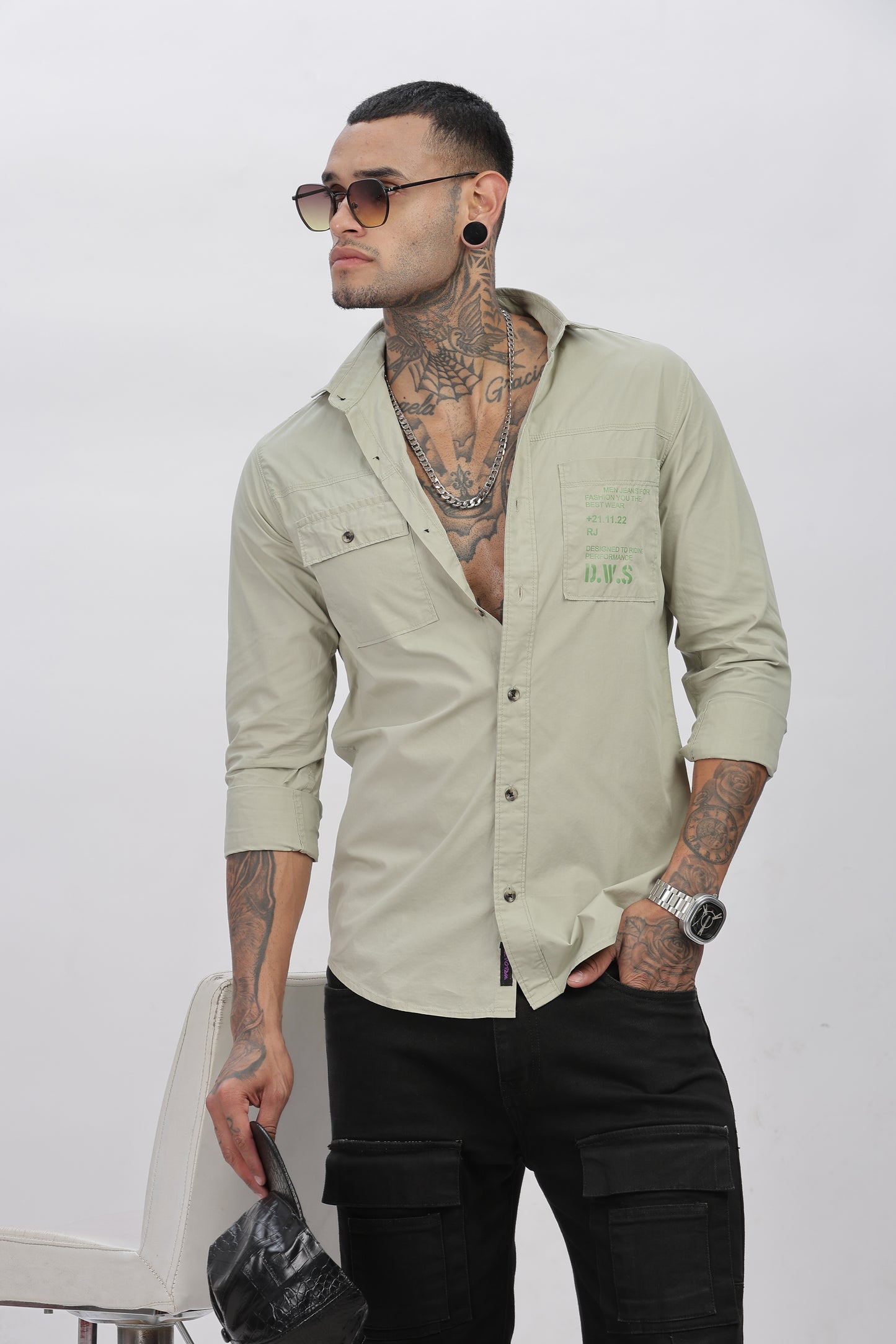 Pista Regular Solid Shirt For Men