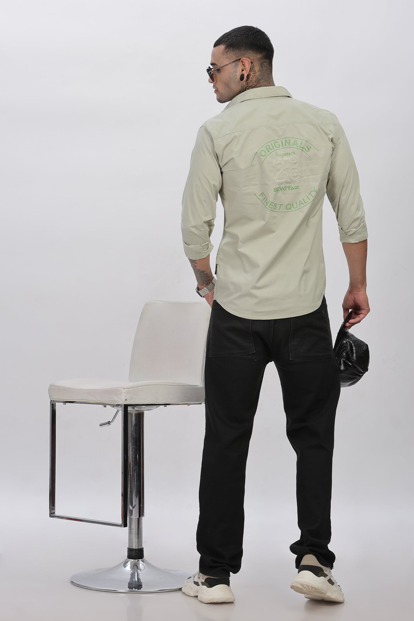 Pista Regular Solid Shirt For Men