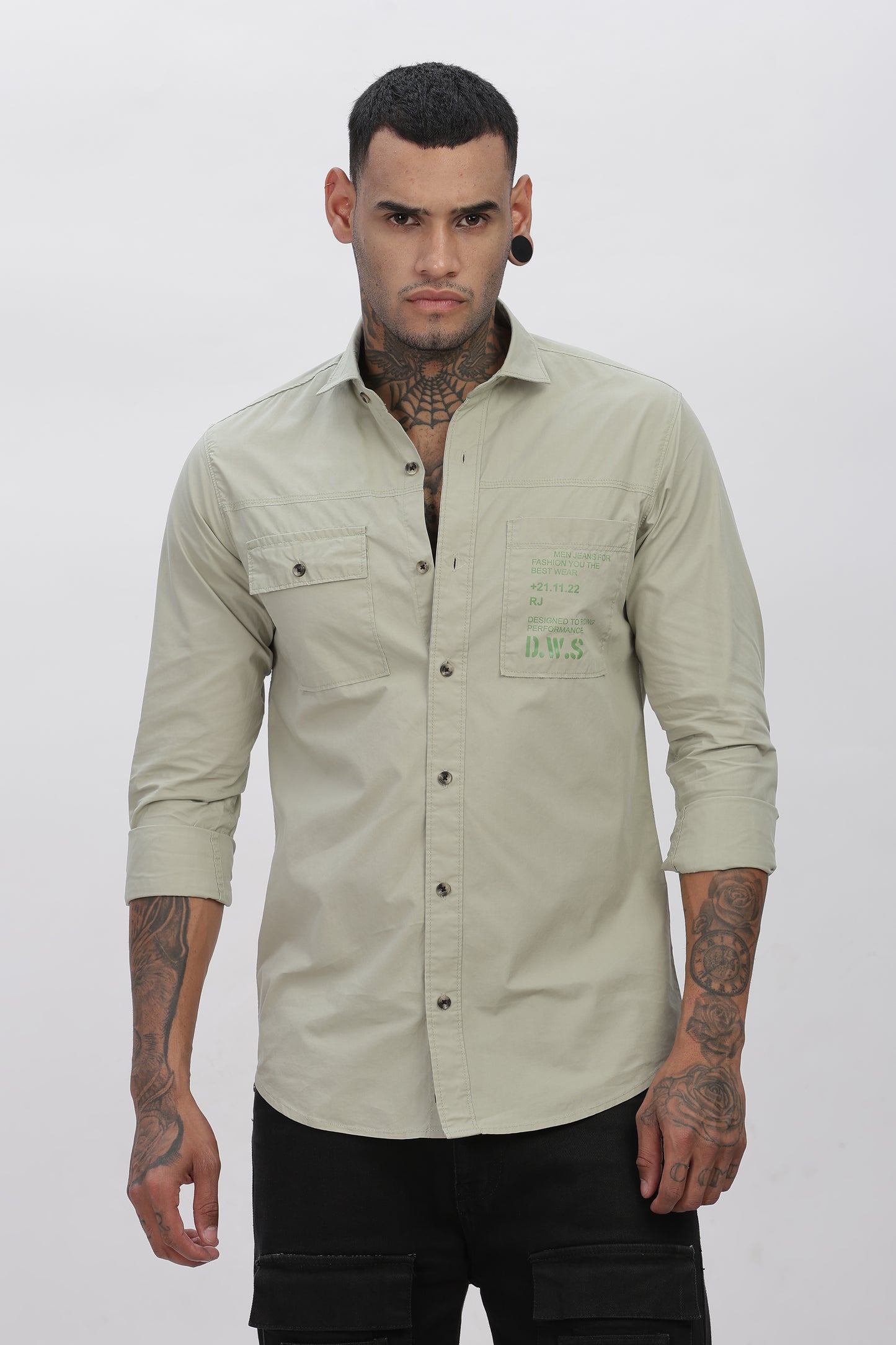 Pista Regular Solid Shirt For Men