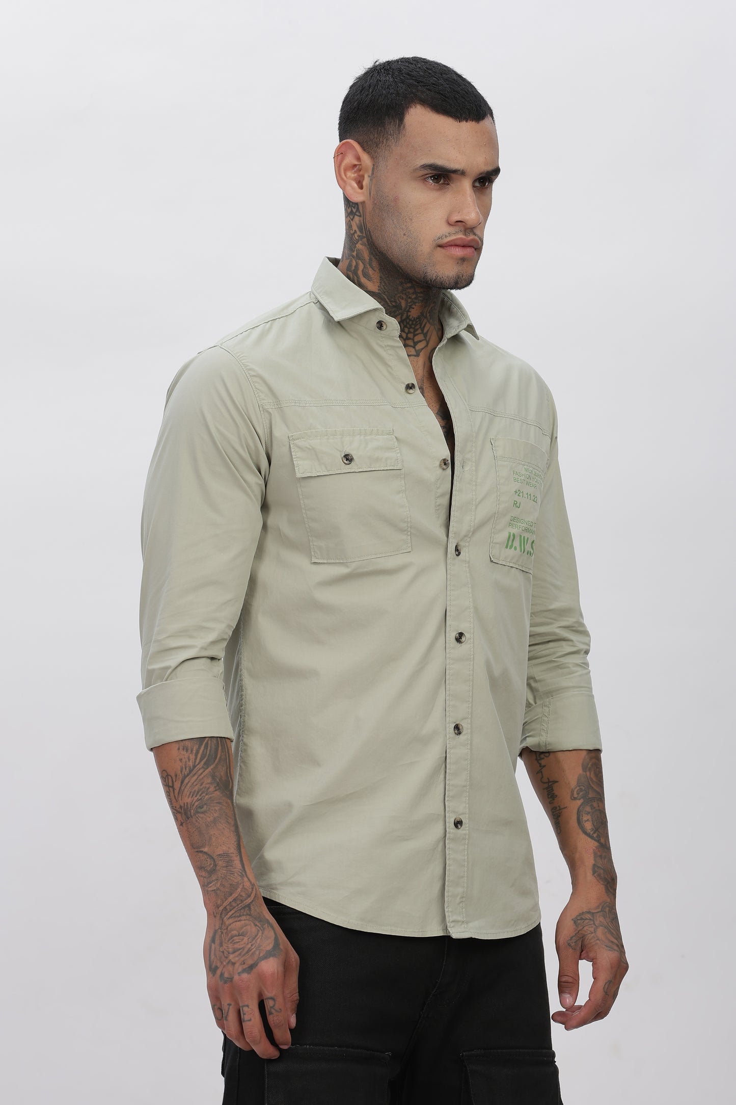 Pista Regular Solid Shirt For Men