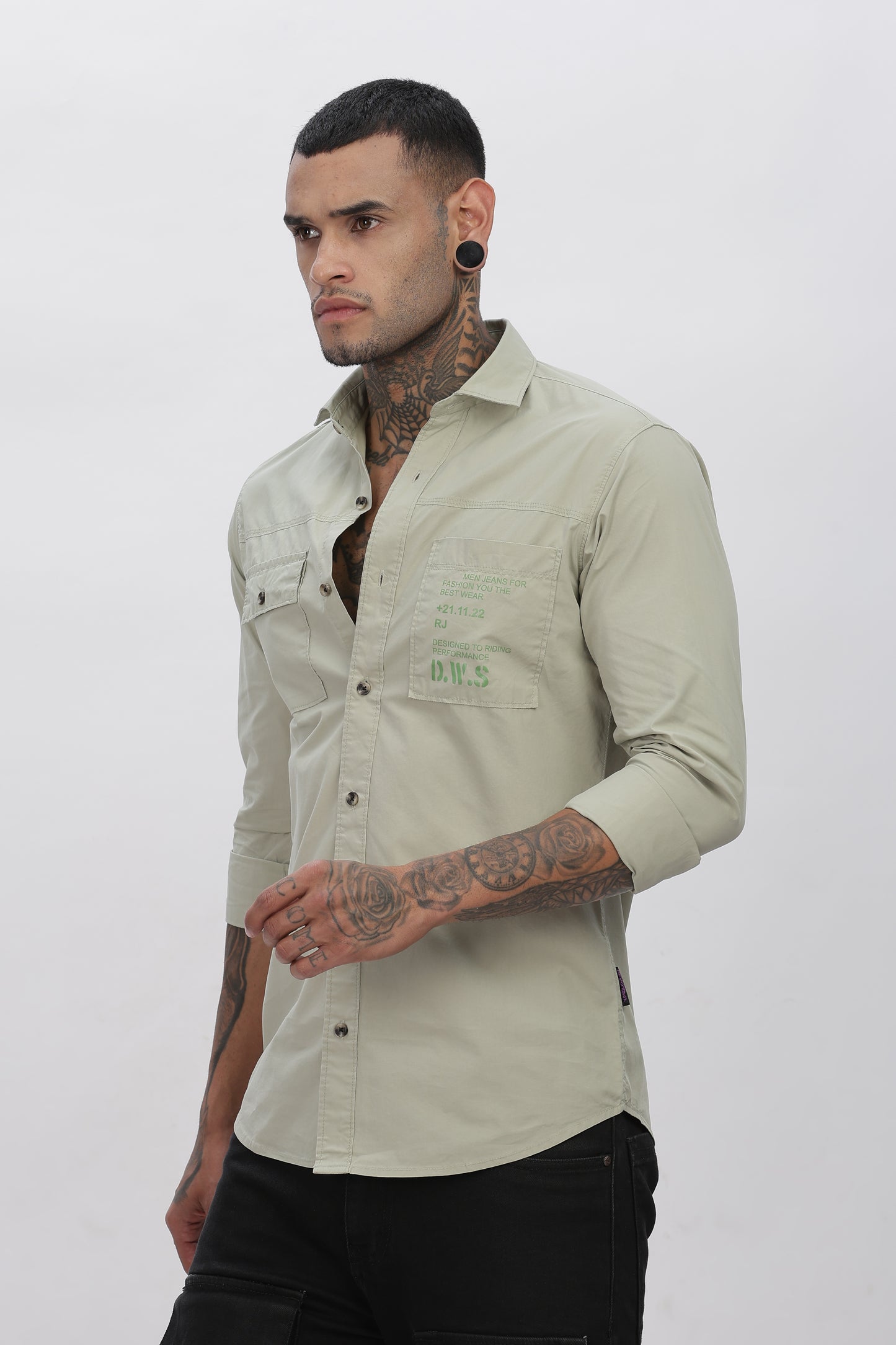 Pista Regular Solid Shirt For Men