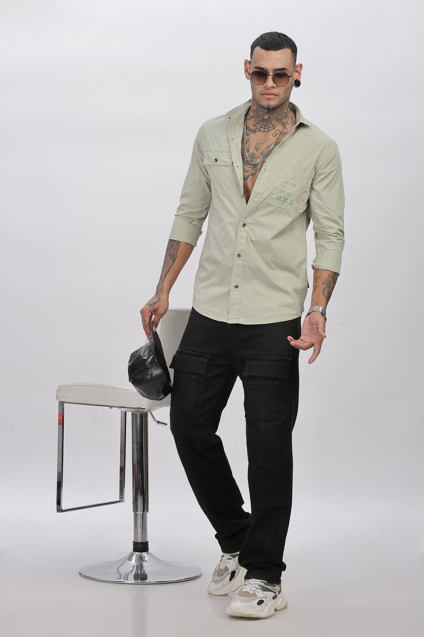 Pista Regular Solid Shirt For Men