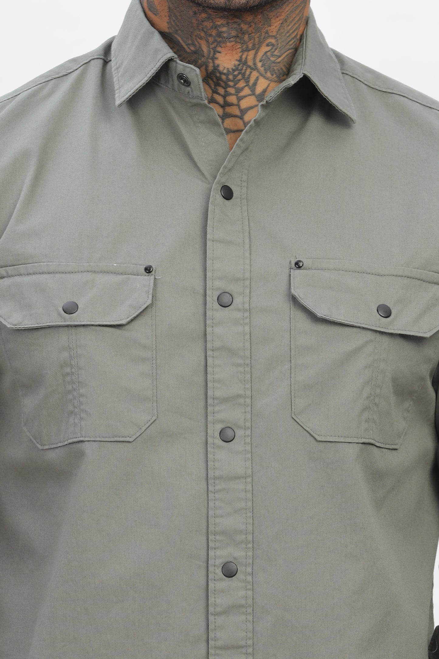 Pista Regular Solid Shirt For Men