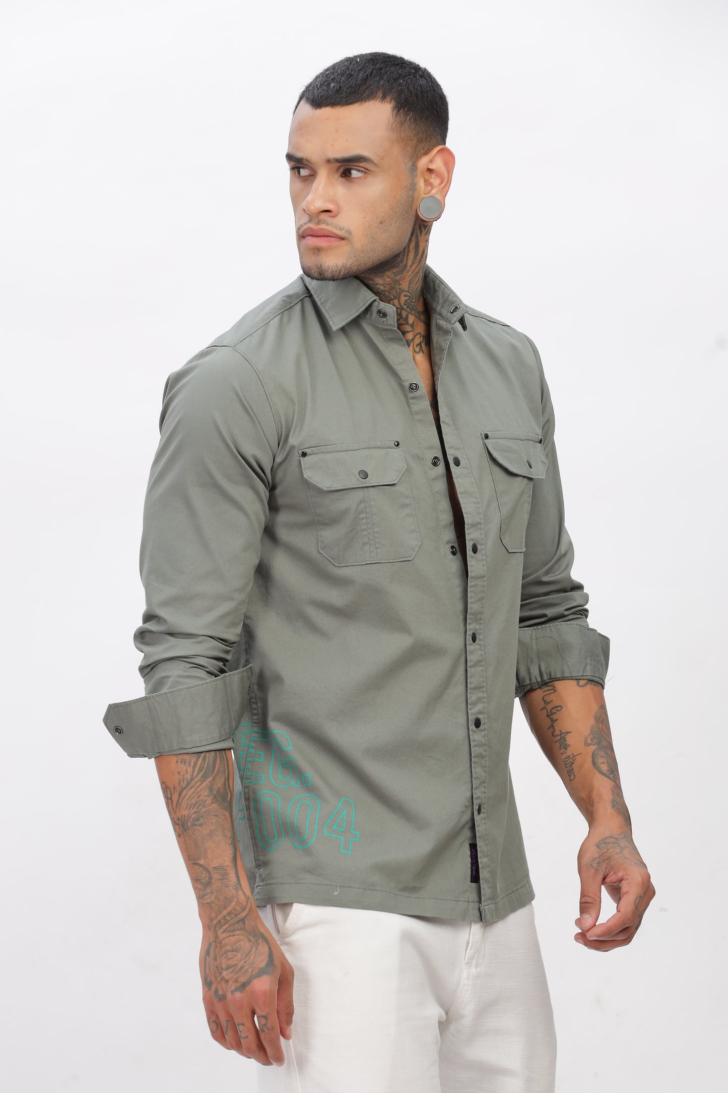 Pista Regular Solid Shirt For Men