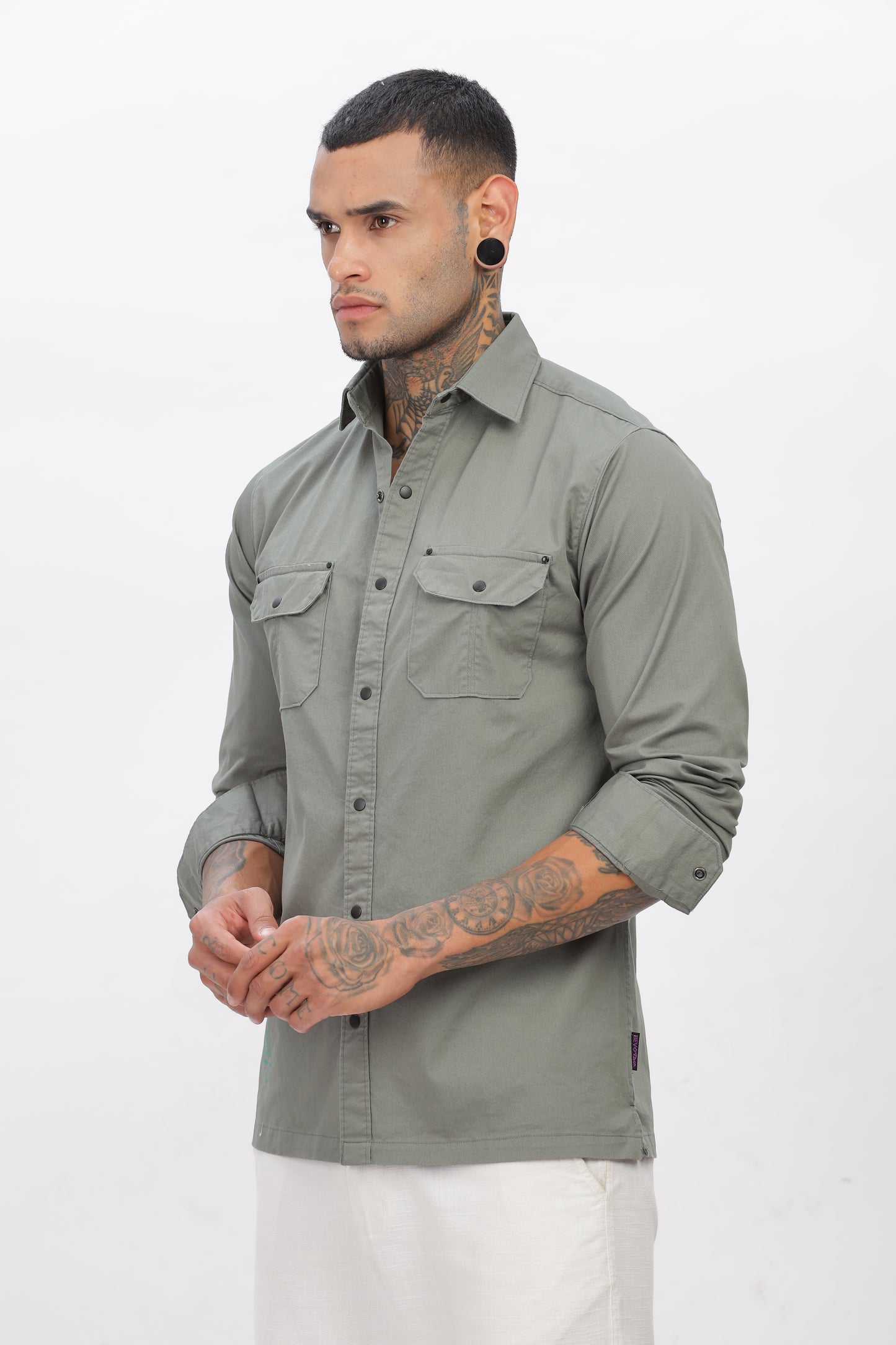 Pista Regular Solid Shirt For Men