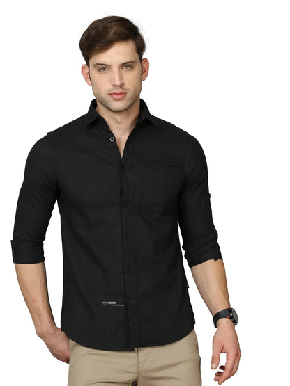 Stylish Grey Checkered Shirt for Men 