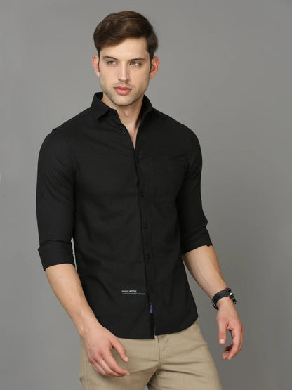 Stylish Grey Checkered Shirt for Men 