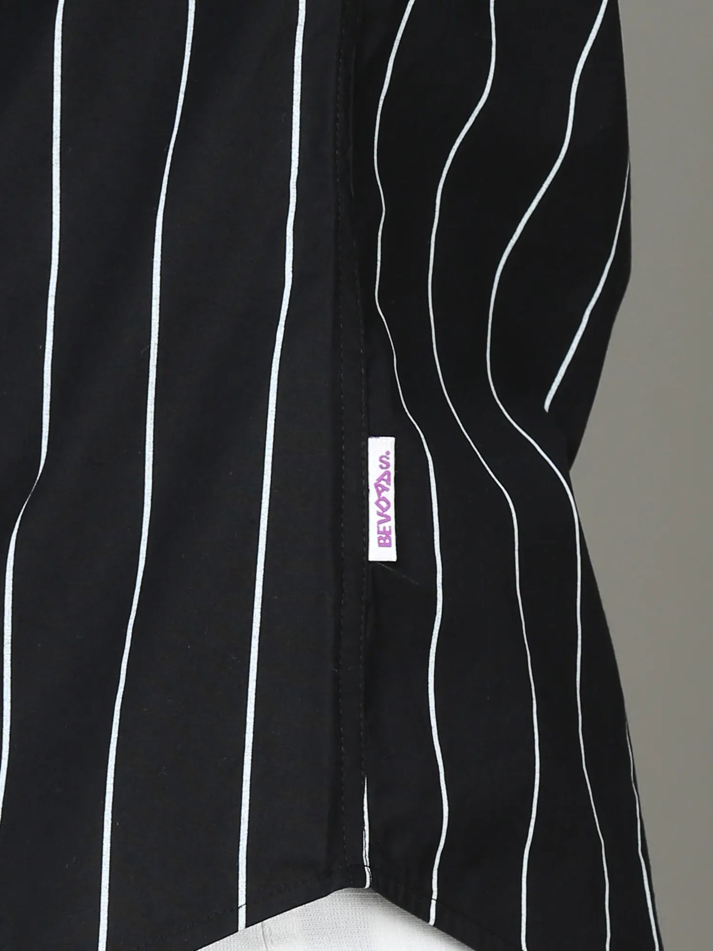 Fashion-forward Printed Stripes shirt for Men