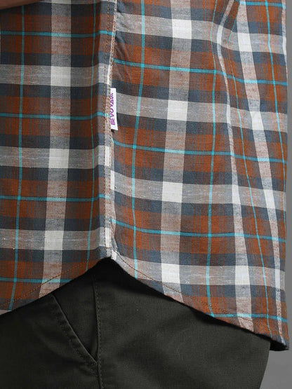 Tough and Rusty Checkered Shirt for Men 