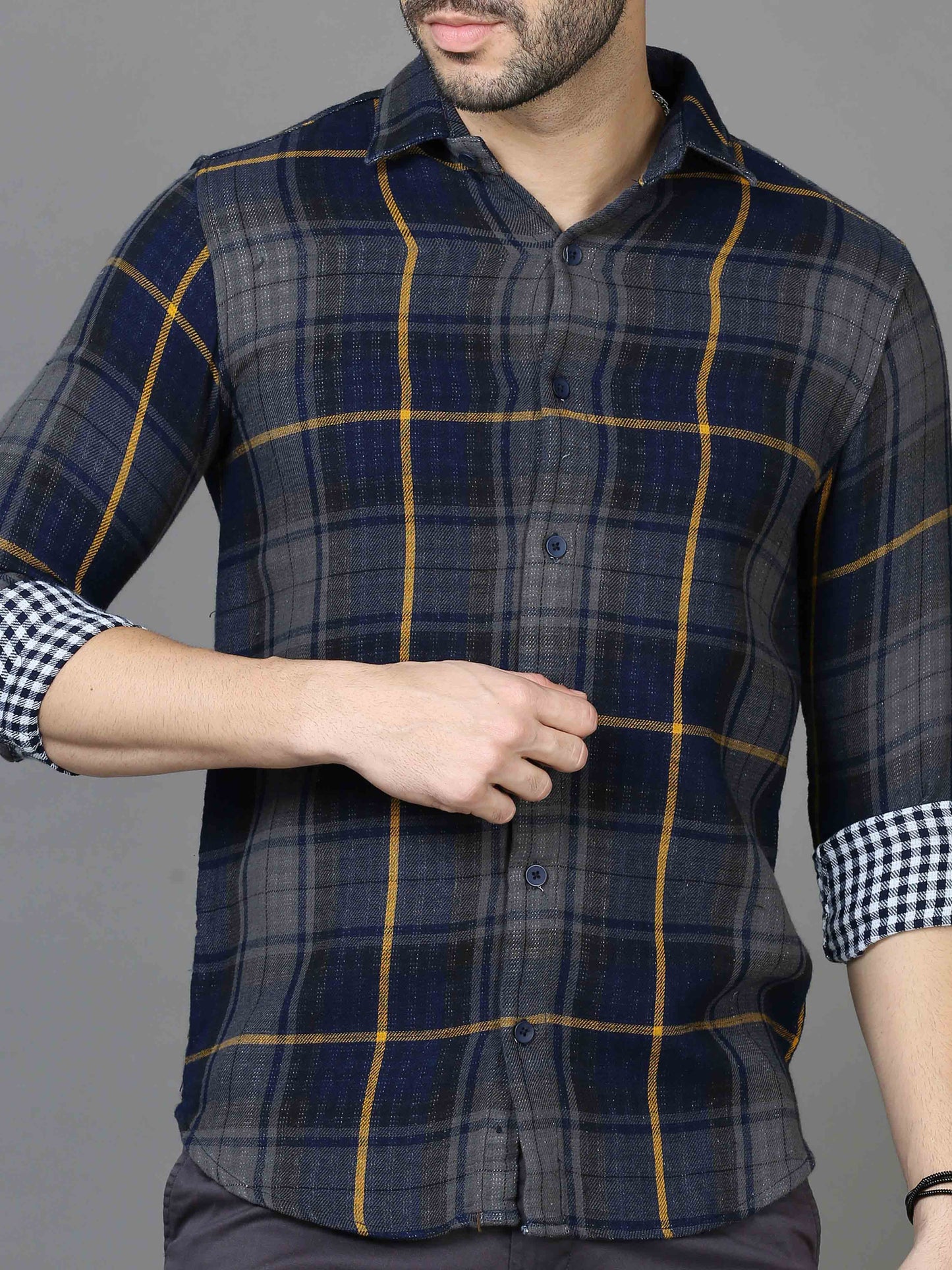 The Grey Area Checkered Shirt