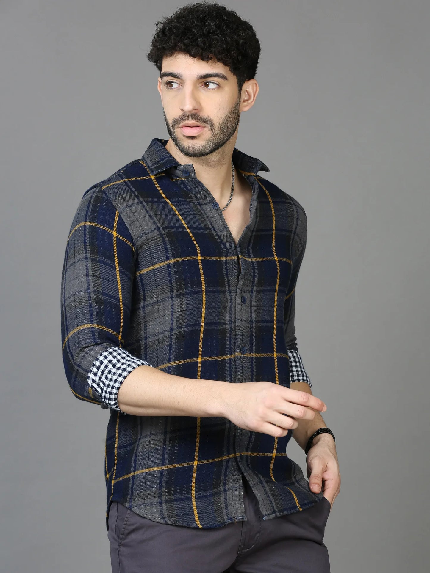 The Grey Area Checkered Shirt