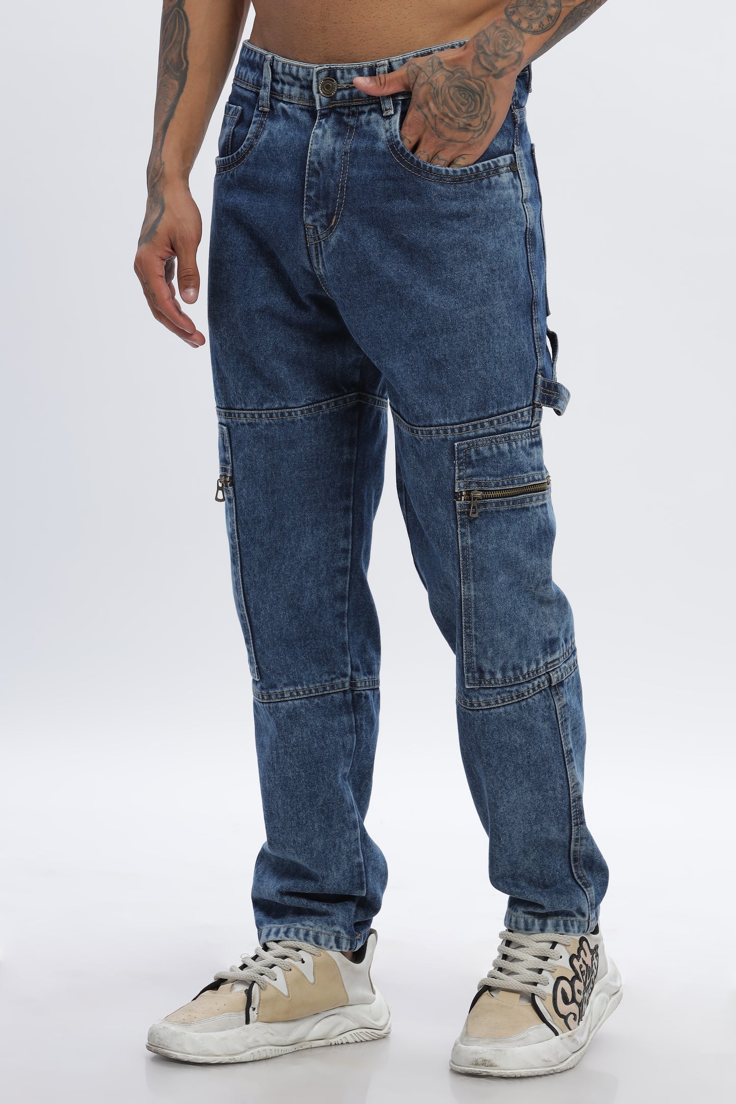 Light Baggy Denims