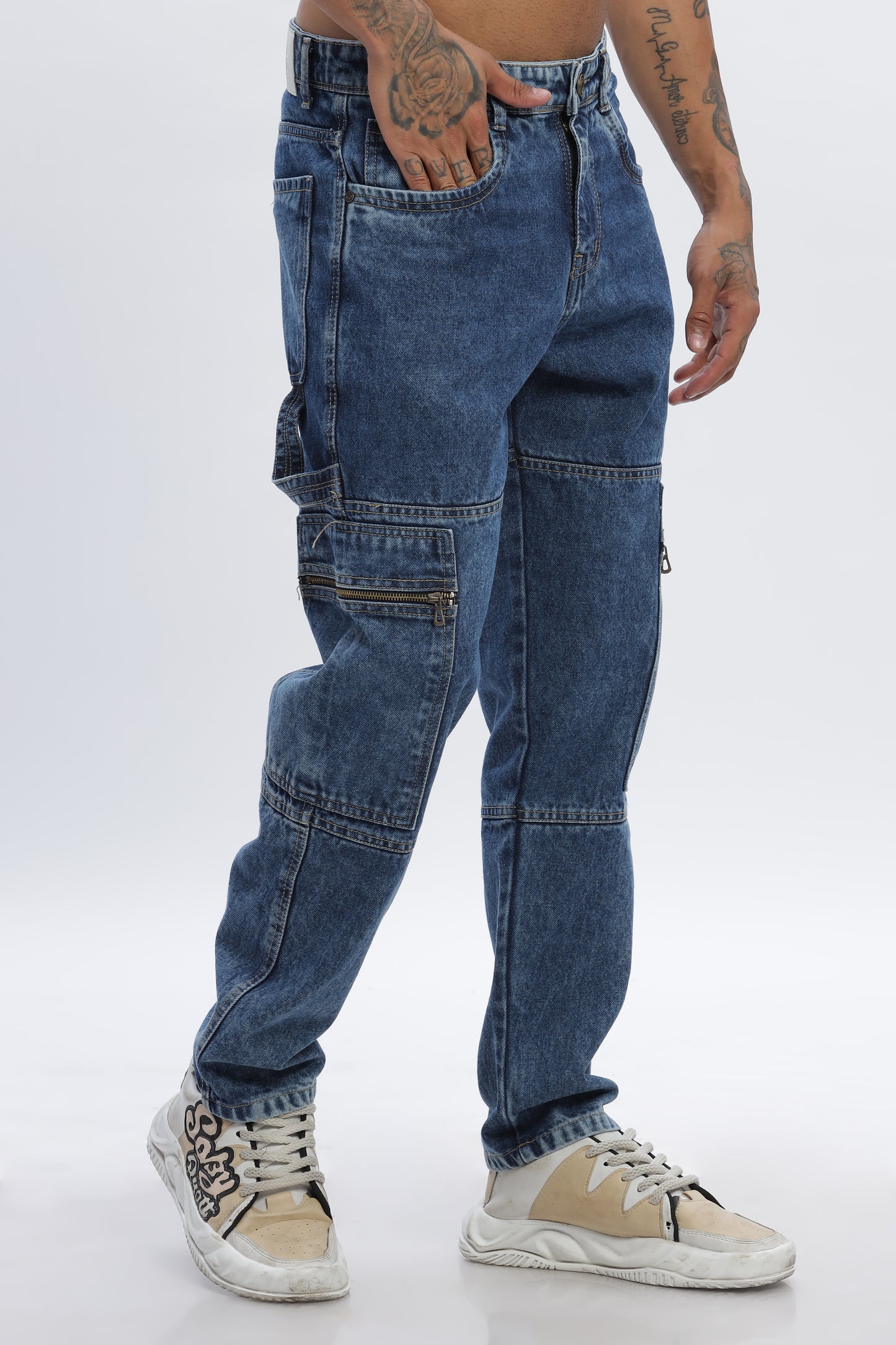 Light Baggy Denims