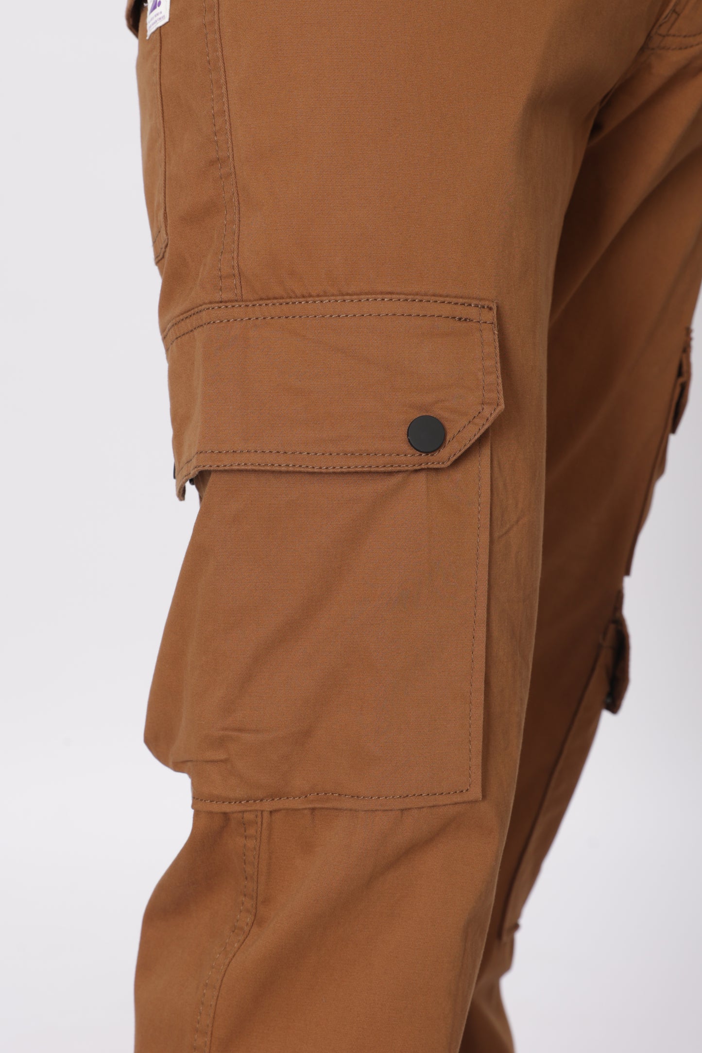 Gold Comfort Fit Cargo Pants