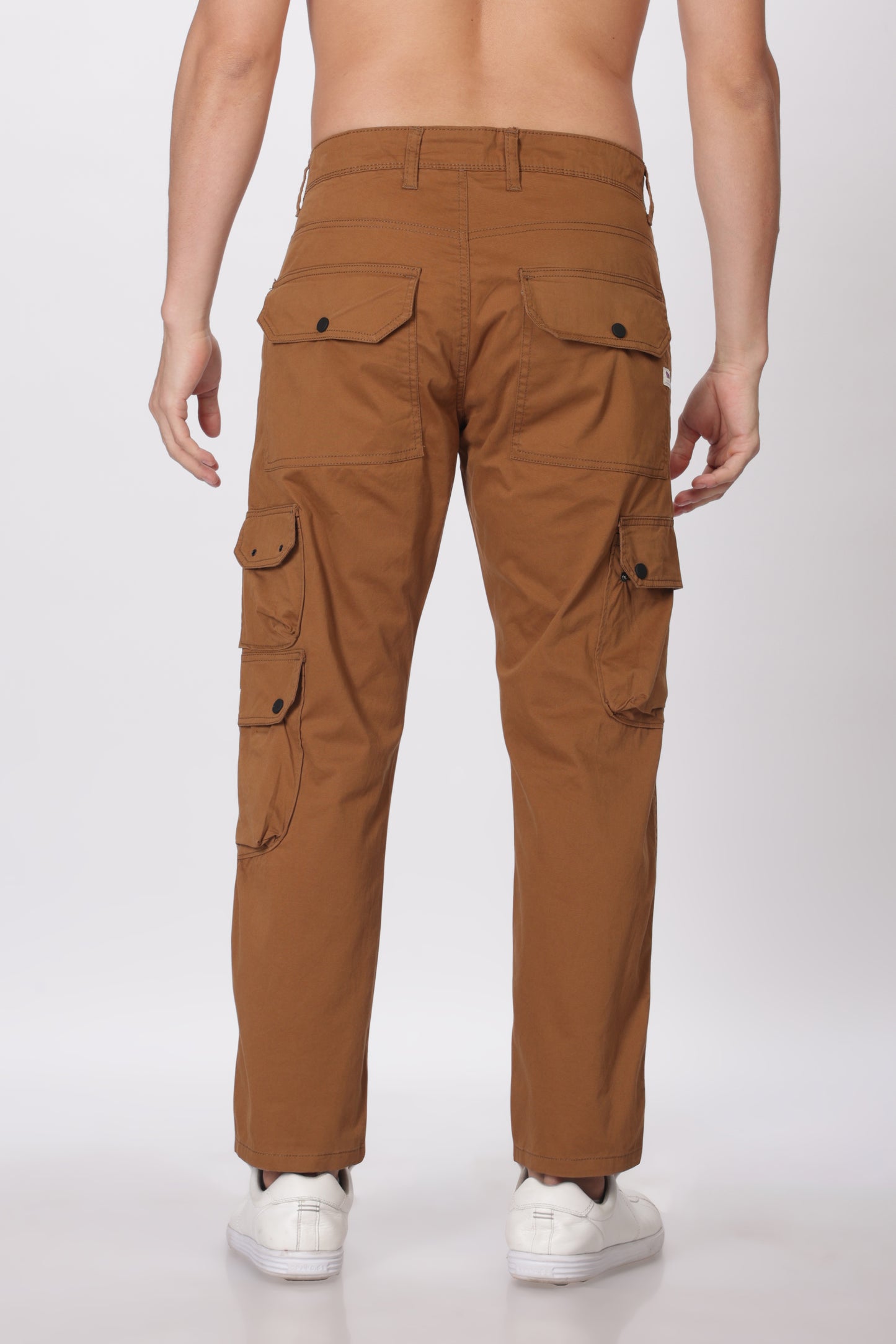 Gold Comfort Fit Cargo Pants