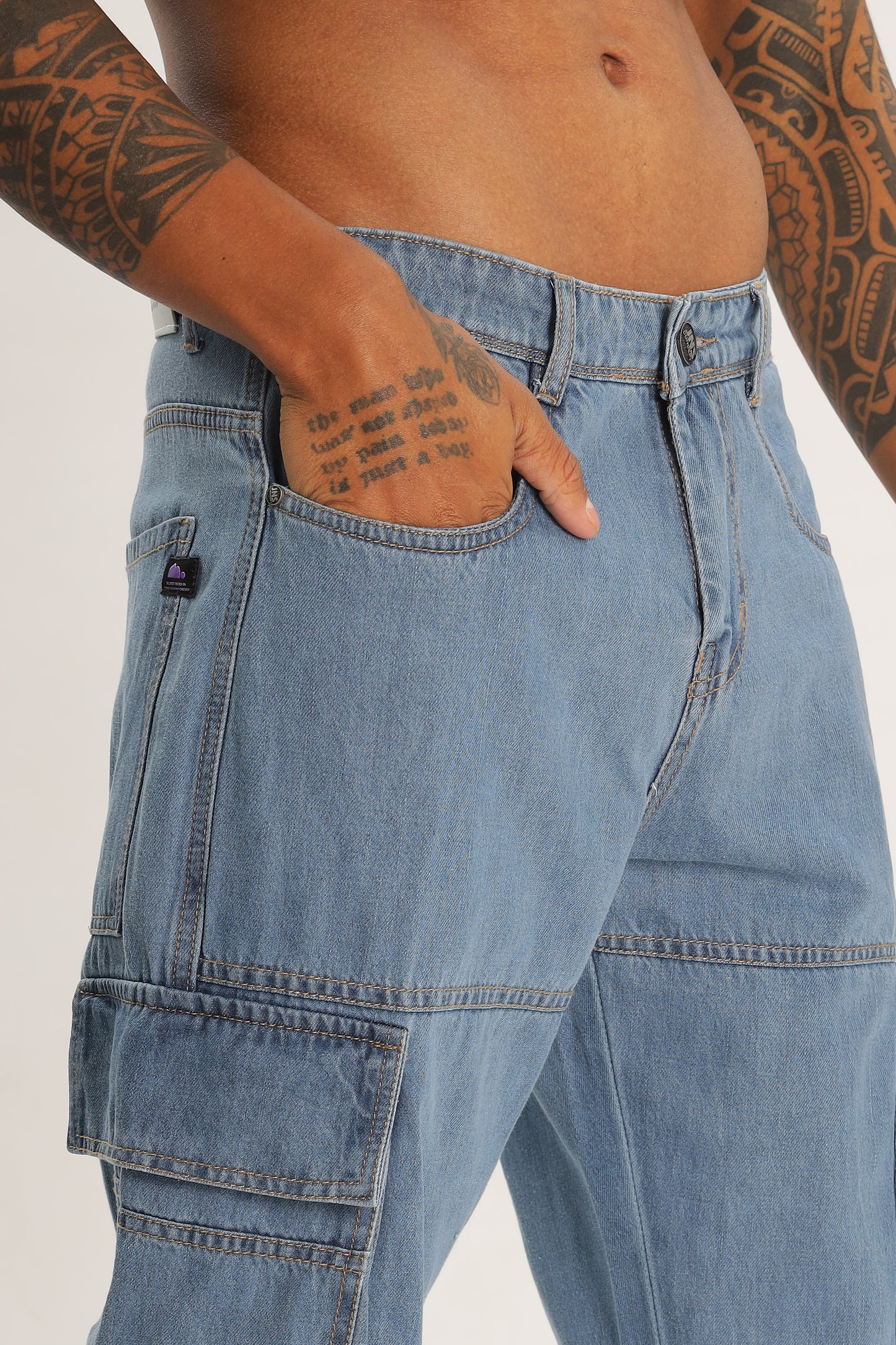 Light Baggy Fit Baggy Denims