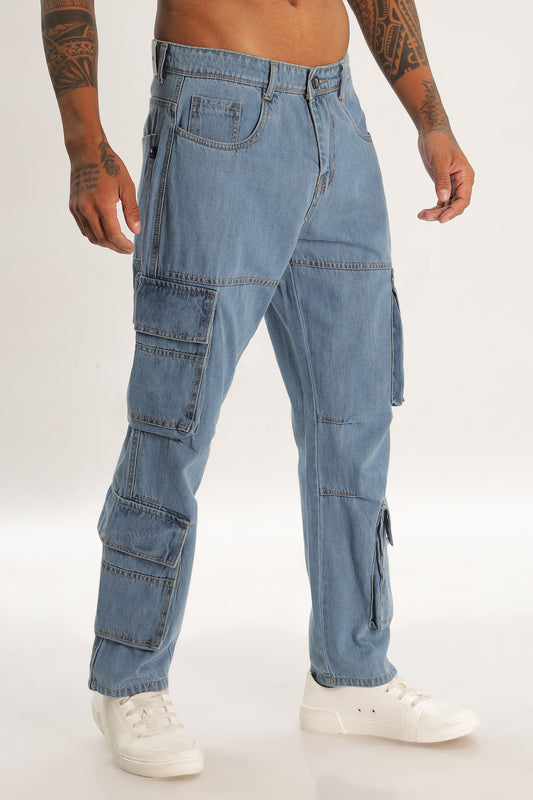 Light Baggy Fit Baggy Denims