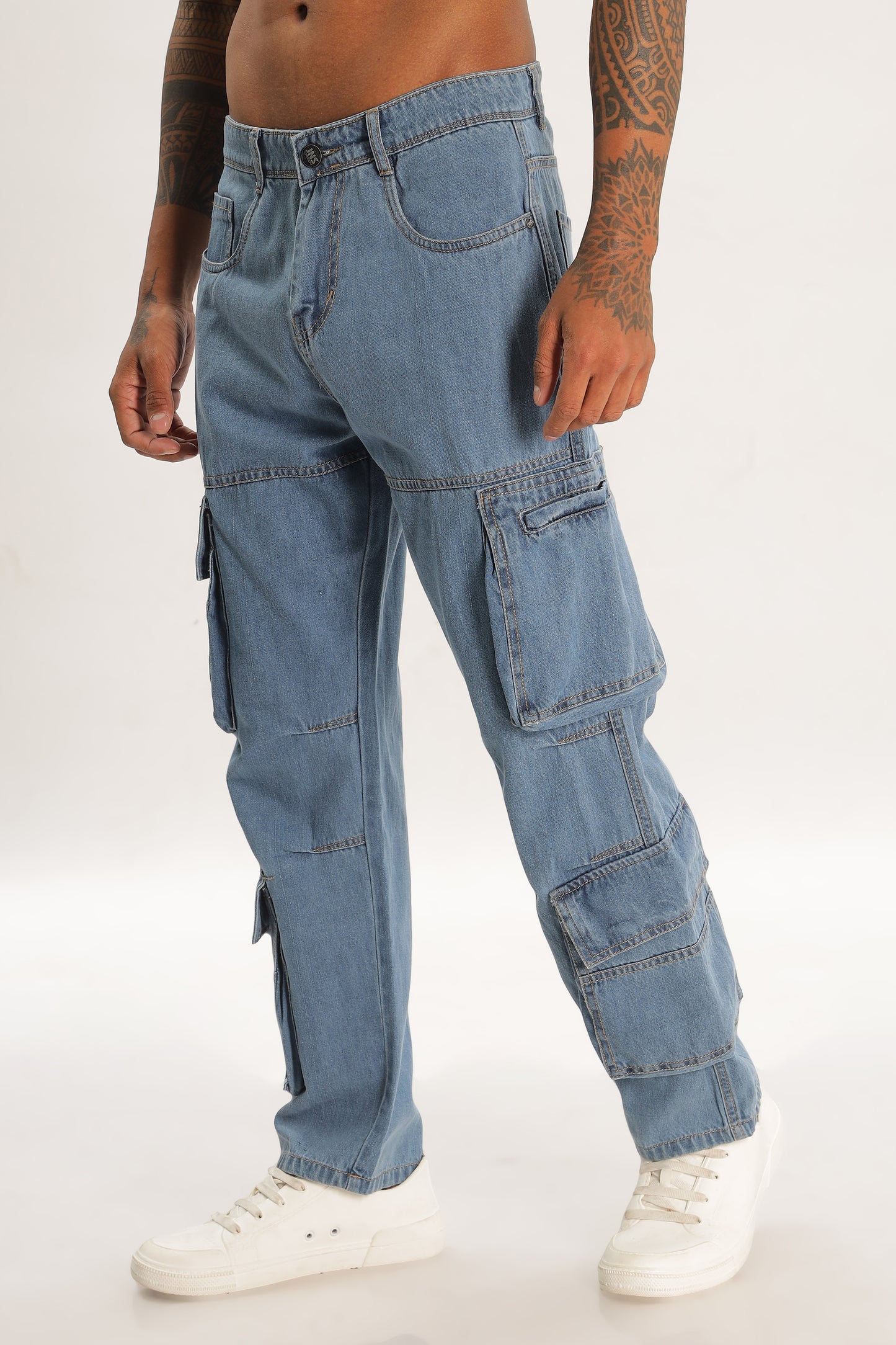 Light Baggy Fit Baggy Denims