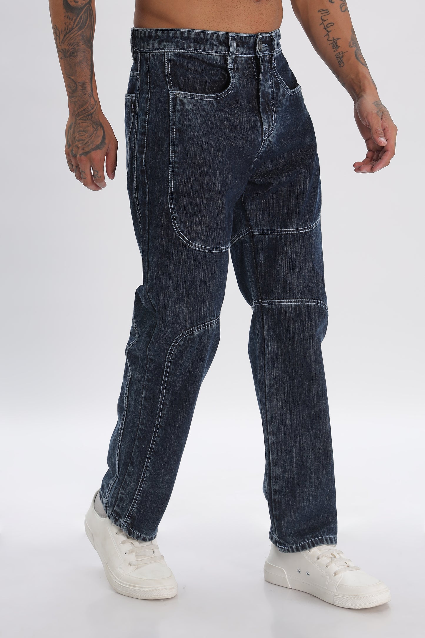 Cloud Baggy Fit Baggy Denims