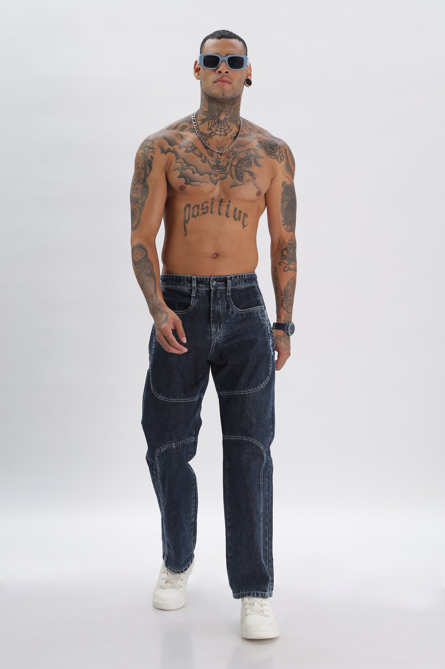 Cloud Baggy Fit Baggy Denims