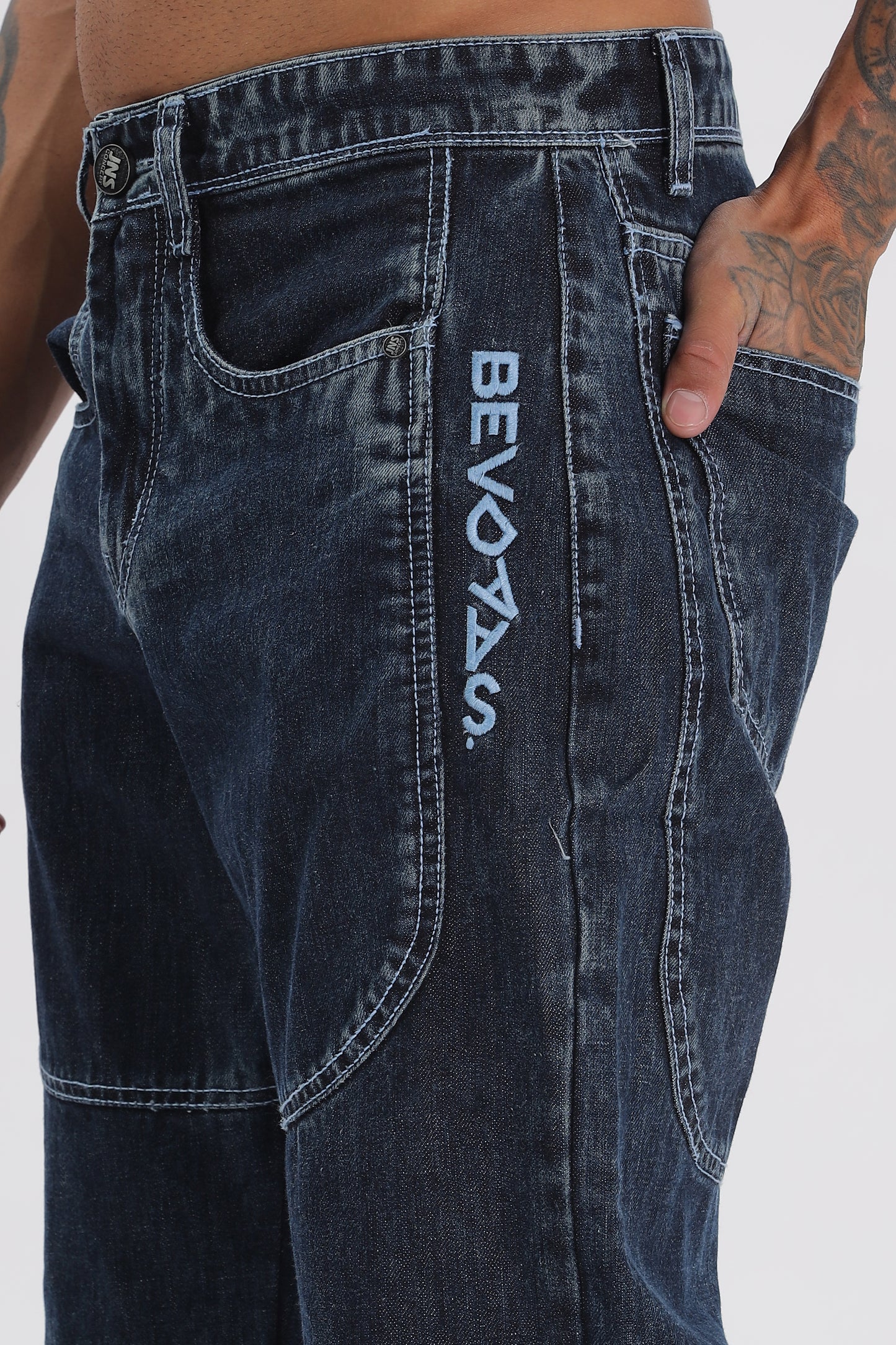 Cloud Baggy Fit Baggy Denims