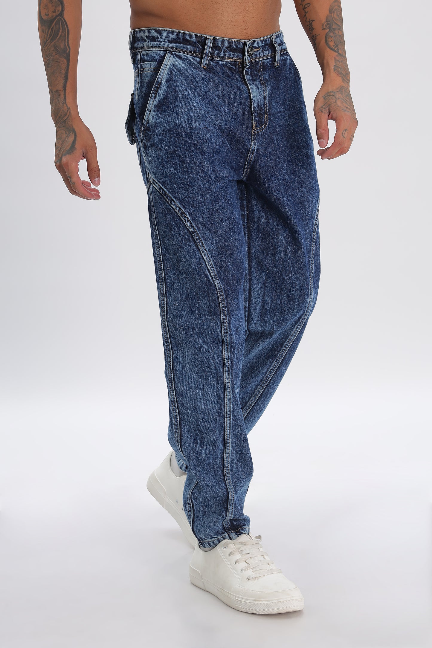 Cloud Baggy Fit Baggy Denims