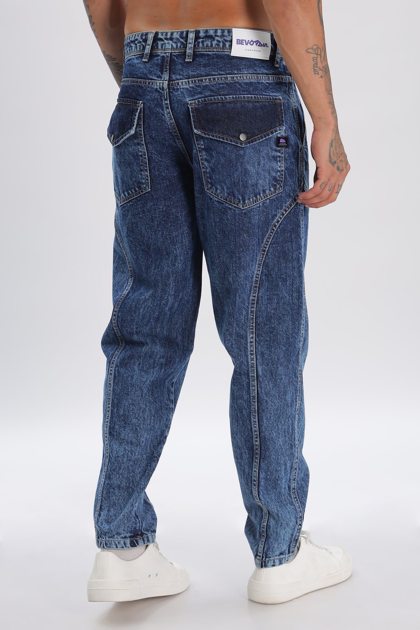 Cloud Baggy Fit Baggy Denims