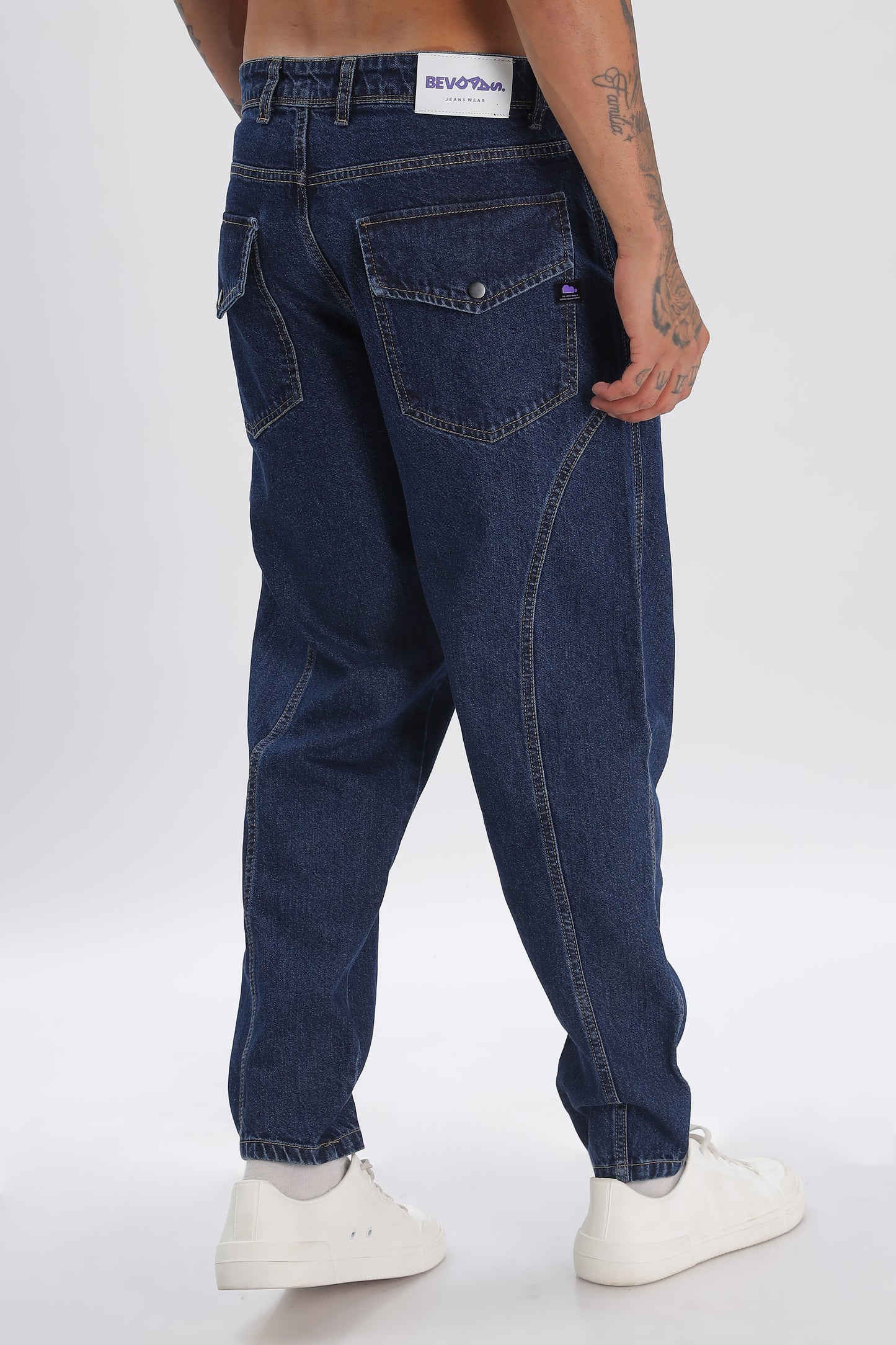 Raw Baggy Fit Baggy Denims