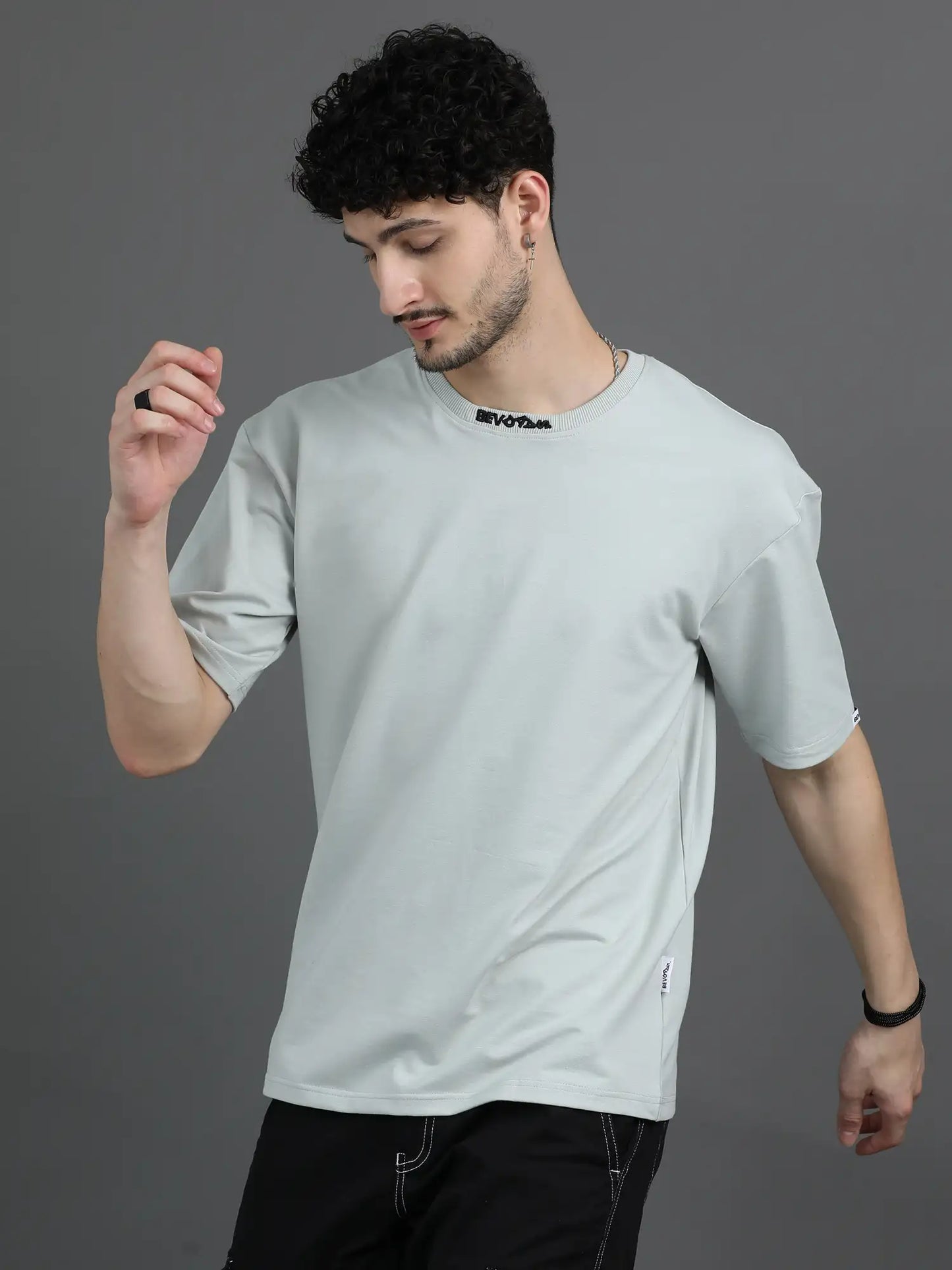 Urban Grey Premium Comfort Oversized Dropshoulder Tshirt