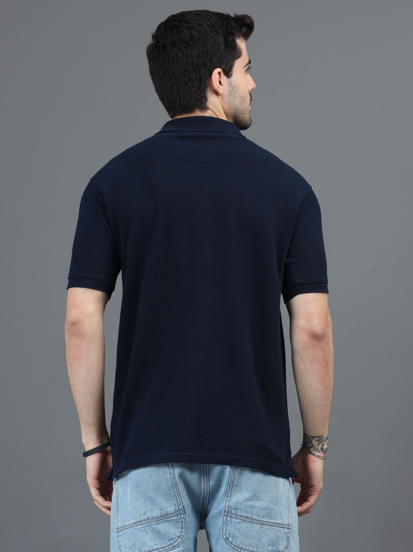 Navy Blue T Shirt for Men