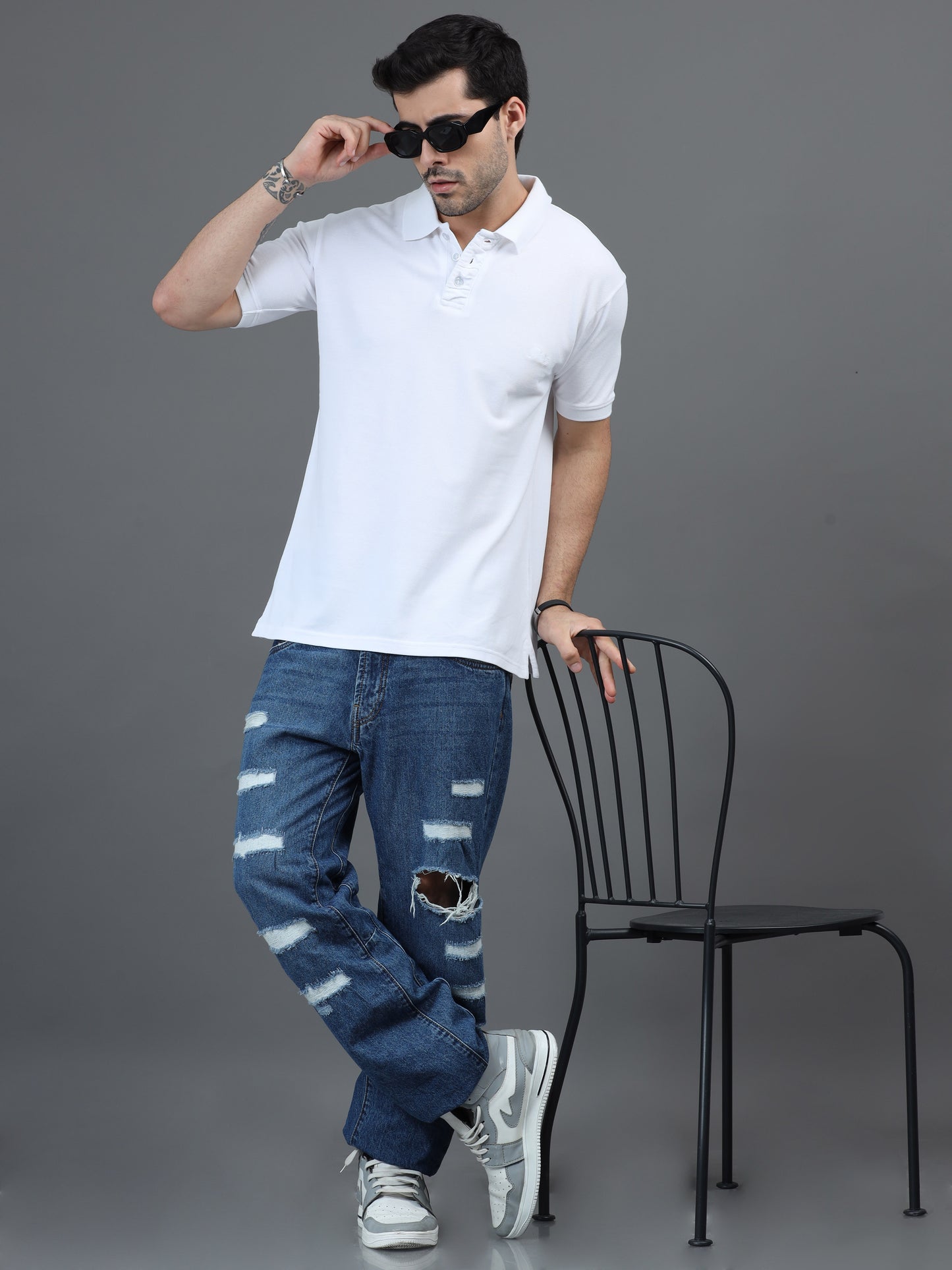 White T Shirt for Men