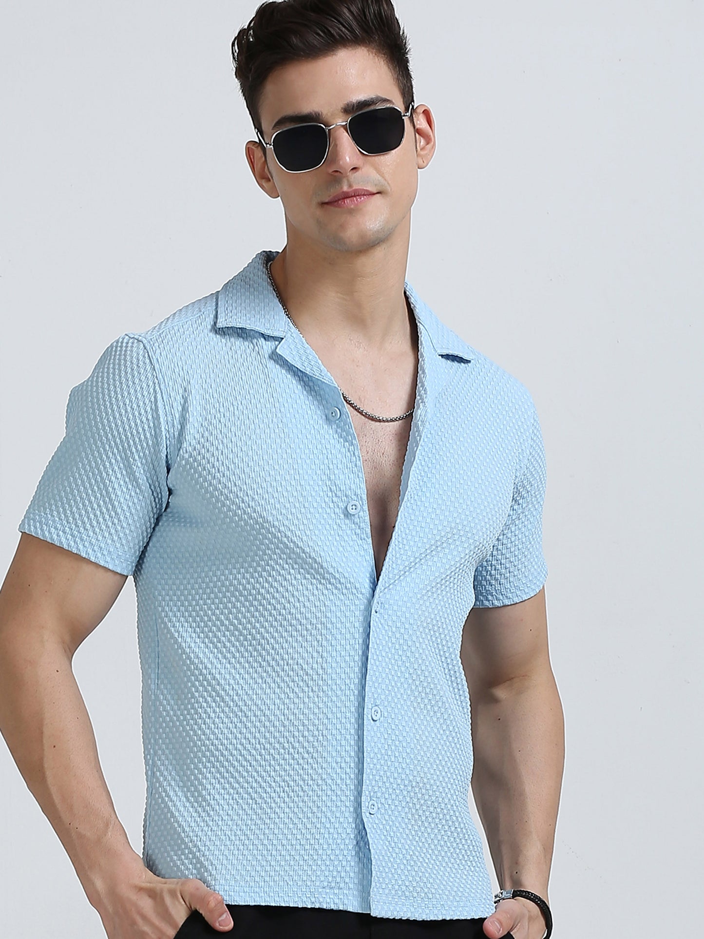 Sky Blue Charm Shirt