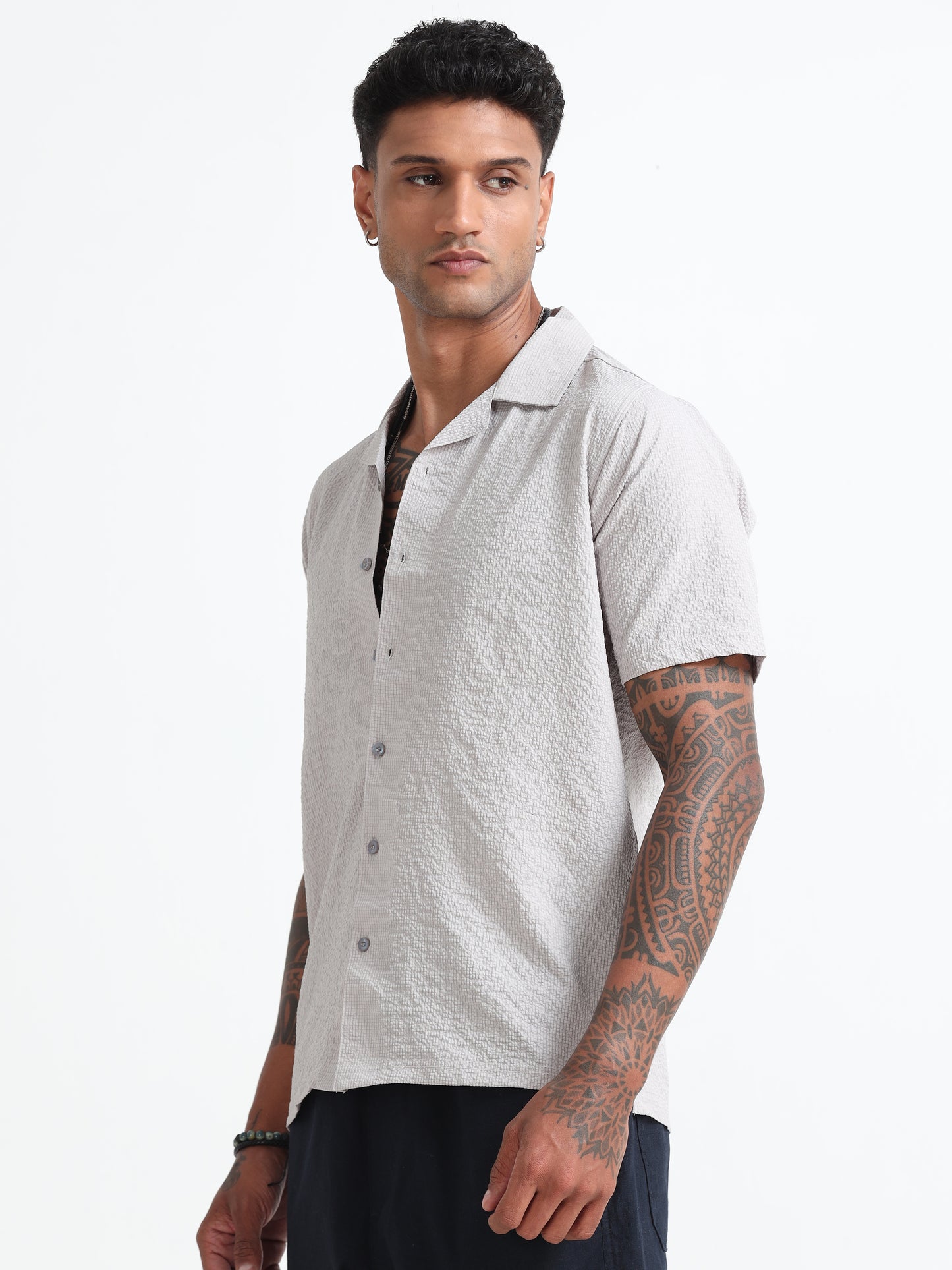 Grey Men's Resort Shirt