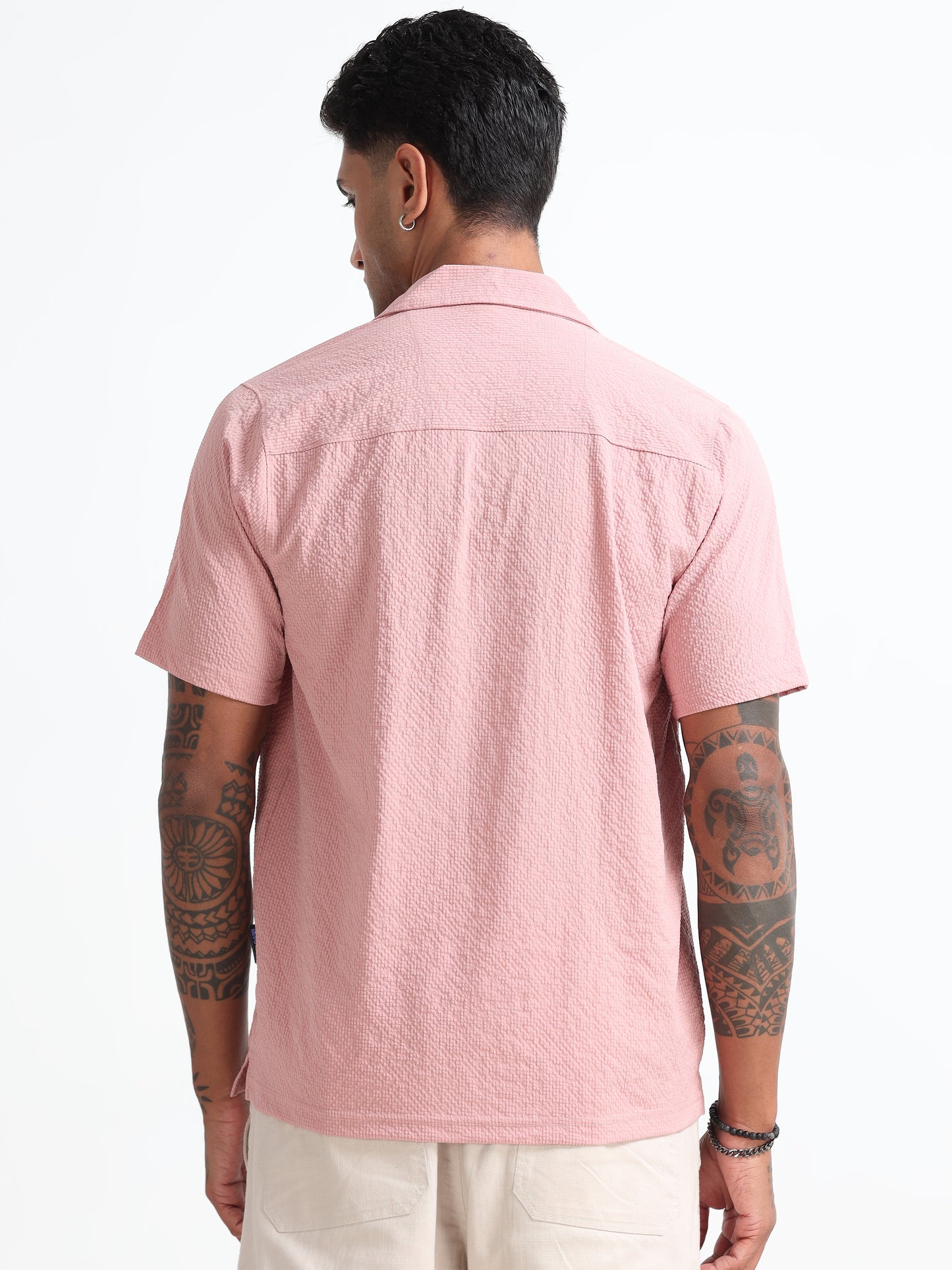 Pink Men's Resort Shirt