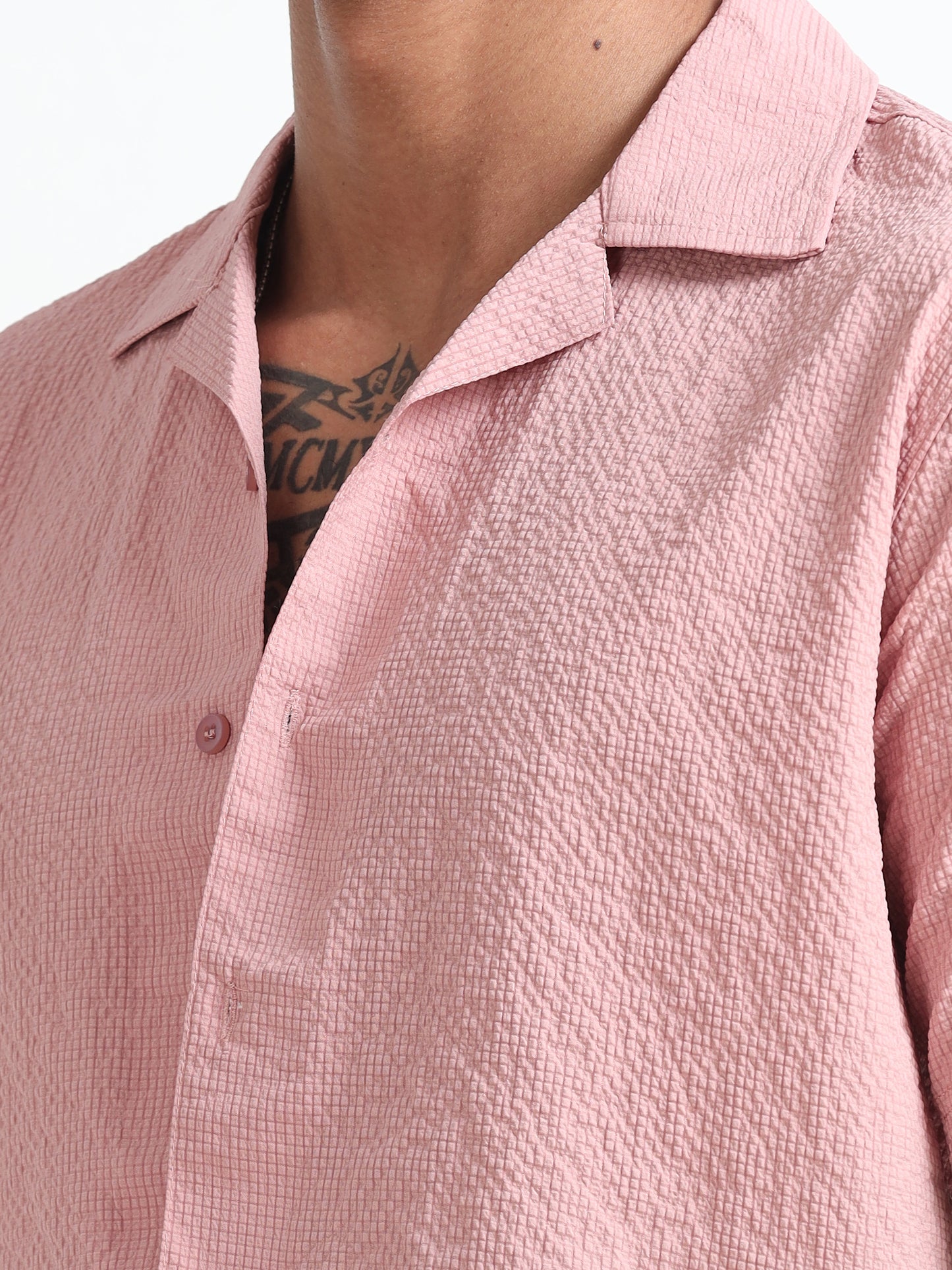 Pink Men's Resort Shirt