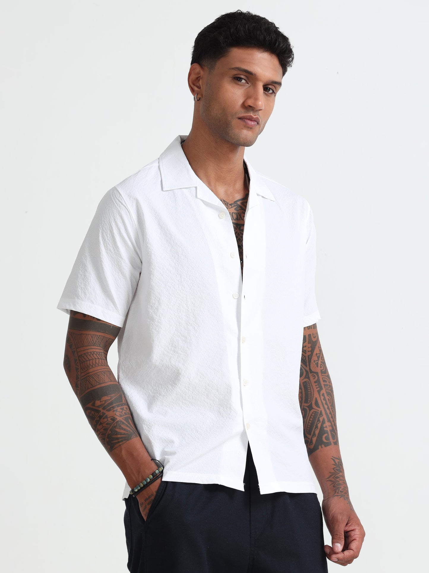 White Men's Resort Shirt