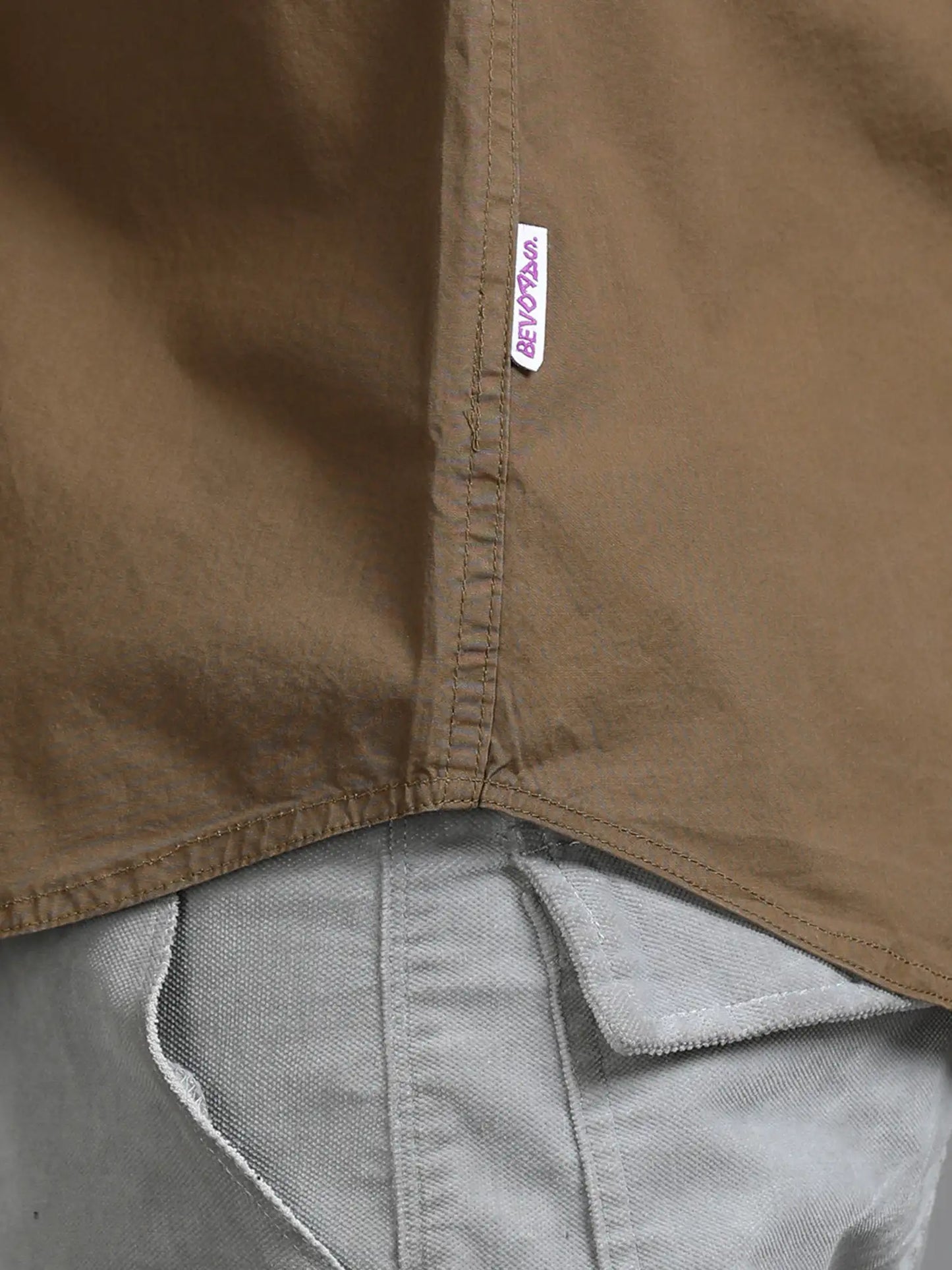 Rustic Brown Elegance Shirt for Men
